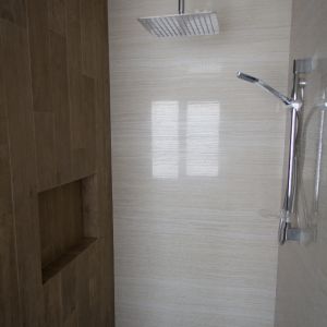 Bathroom Renovations Perth - Renovation Company - VIP Bathrooms - Modern Bathroom Recess Tiling